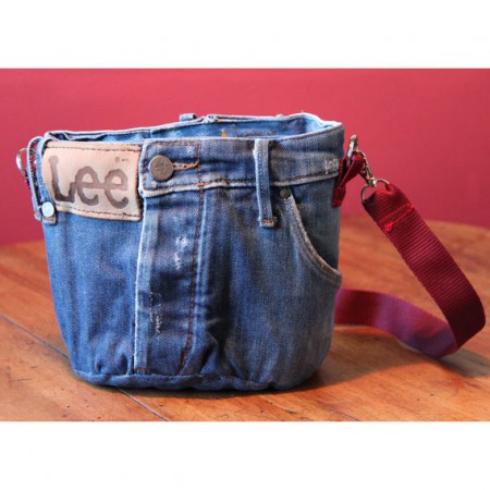 BORSA DI JEANS RIGIDA